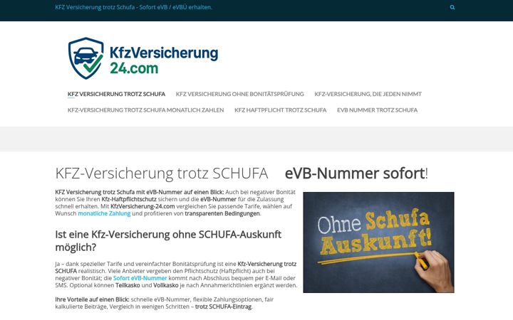 Screenshot of kfzversicherung-24.com