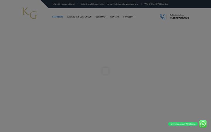 Screenshot of kg-autovision.at