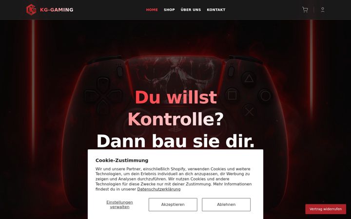 Screenshot of kg-gaming.de