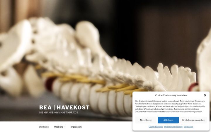 Screenshot of kg-praxis-bea.de