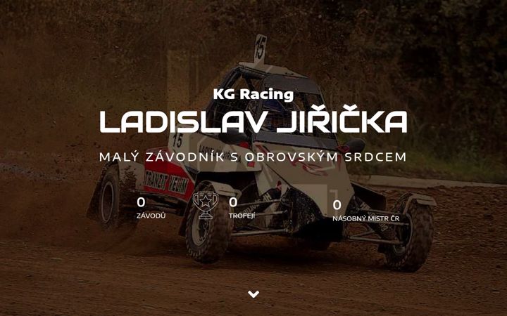 Screenshot of kg-racing.cz