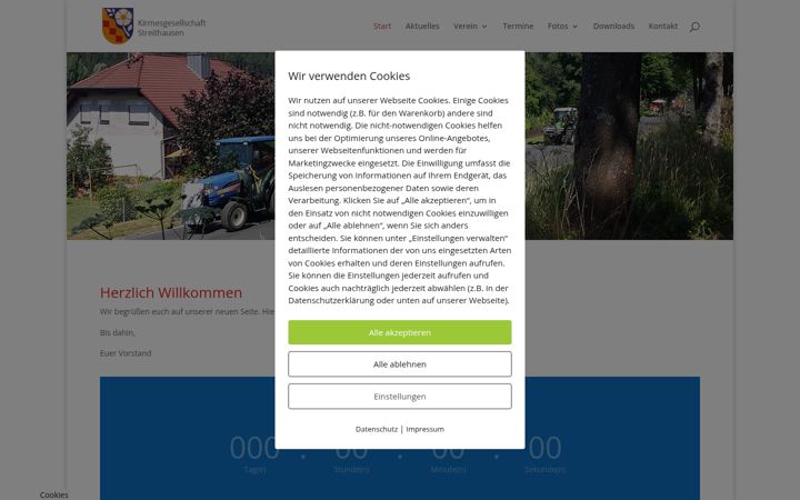 Screenshot of kg-streithausen.de