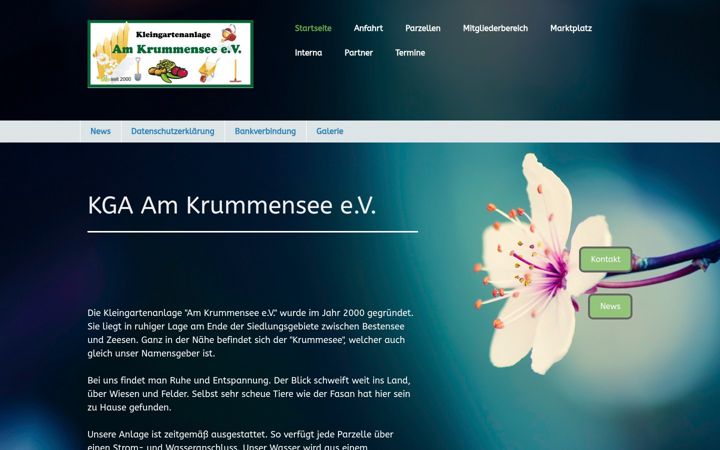 Screenshot of kga-am-krummensee.de