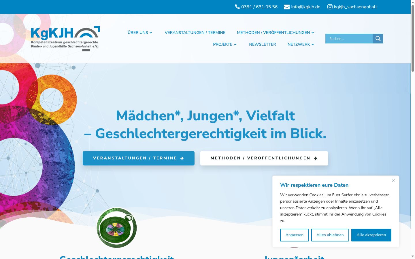 Screenshot tal-banner tal-kunsens muri qabel kwalunkwe interazzjoni