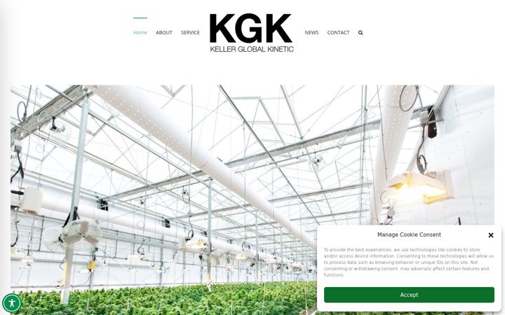 Screenshot of kgkllc.com