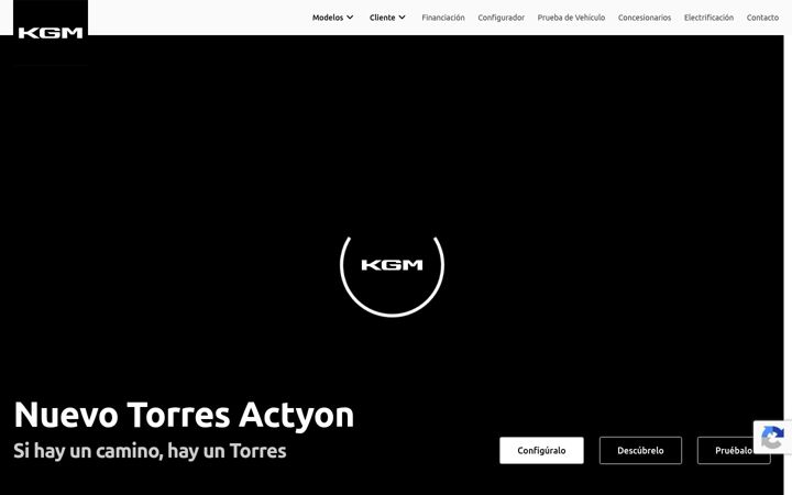Screenshot of kgm.com.es