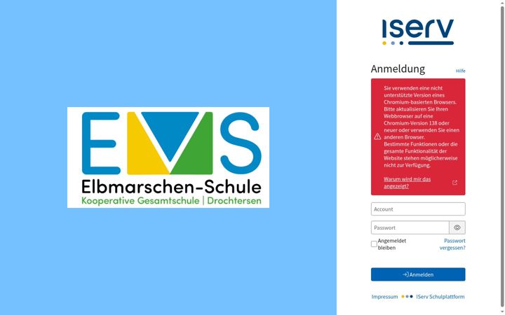 Screenshot of kgs-drochtersen.de