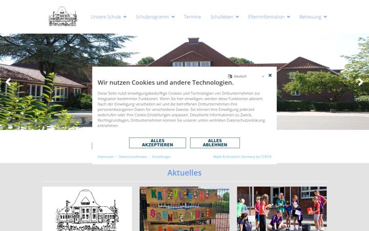 Screenshot of kgs-rinkerode.de