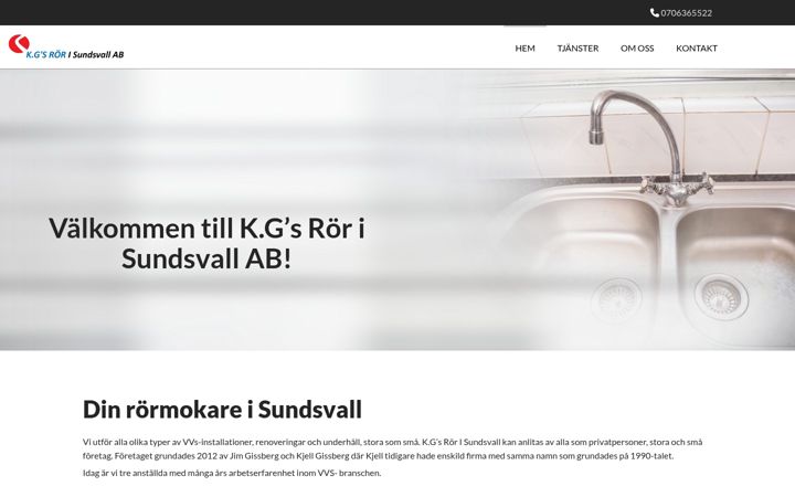 Screenshot of kgsror.se