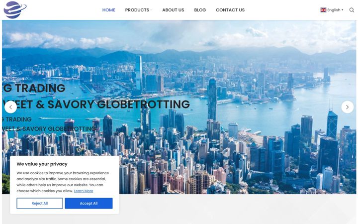 Screenshot of kgtradingltd.com