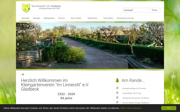 Screenshot of kgv-imlinnerott.de