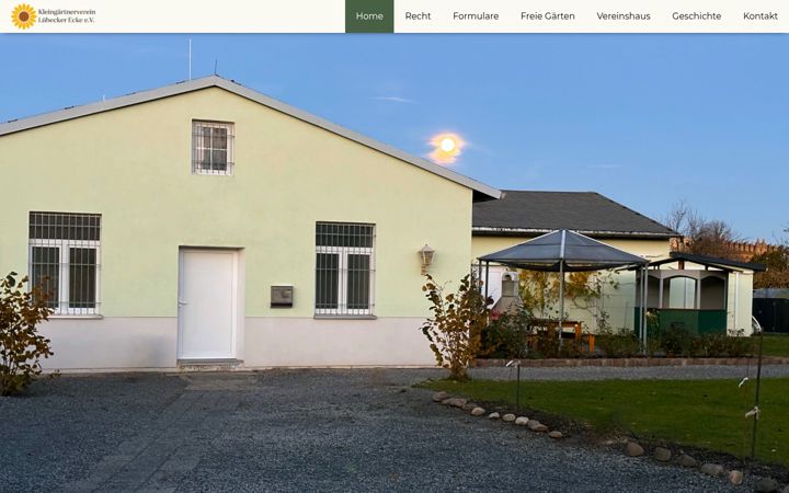 Screenshot of kgv-luebecker-ecke.de