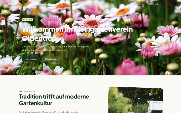 Screenshot of kgv-oldentrup.de
