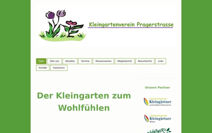 Screenshot of kgv-pragerstrasse.at