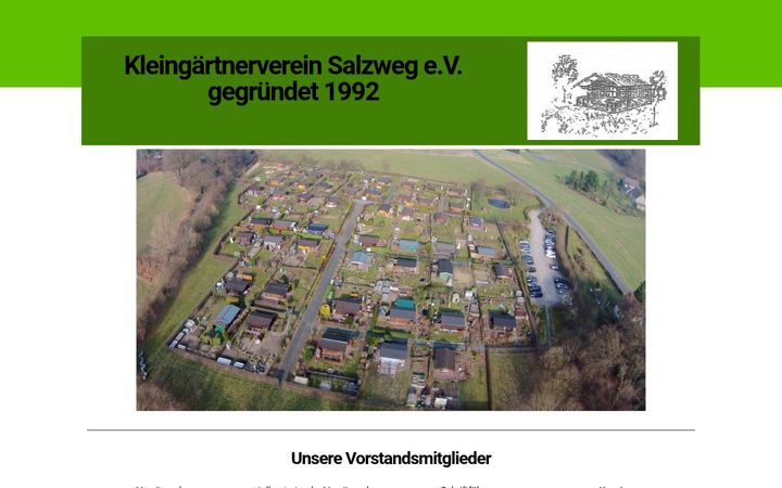 Snímek obrazovky kgv-salzweg.de