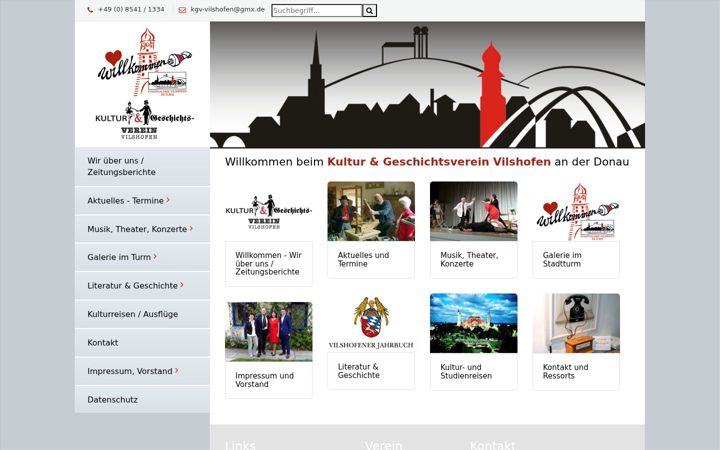 Screenshot of kgv-vilshofen.de