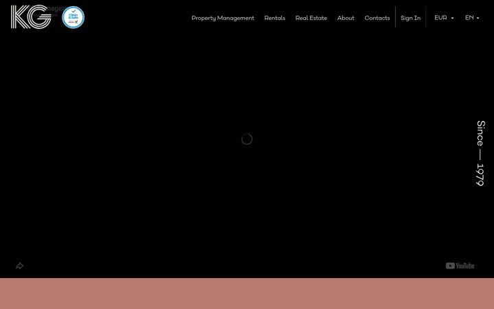 Screenshot of kgvillas-algarve.com