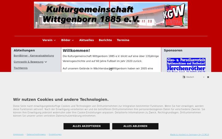 Screenshot of kgwittgenborn.de