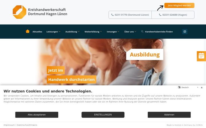 Screenshot of kh-handwerk.de