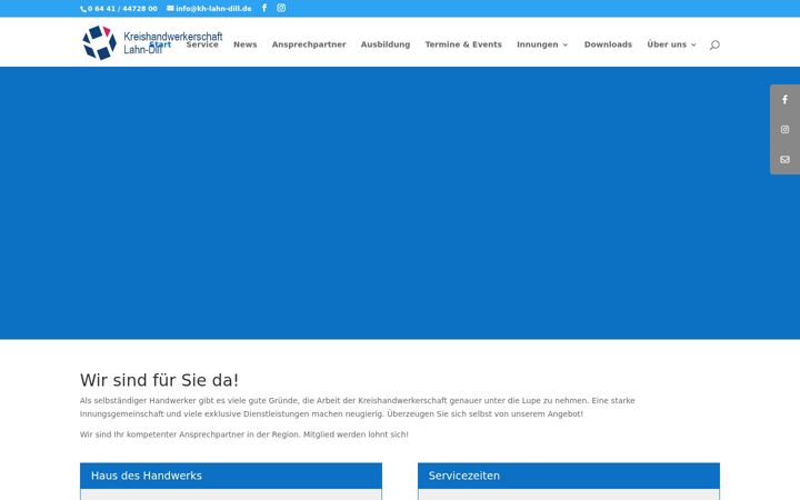 Screenshot of kh-lahn-dill.de