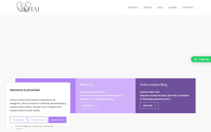 Screenshot of khaifisioterapia.com