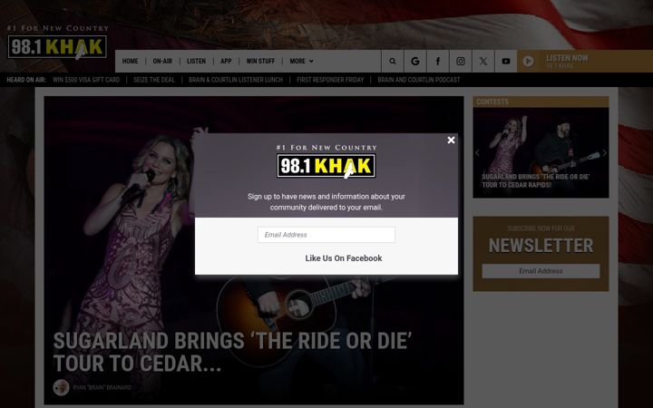 Screenshot of khak.com