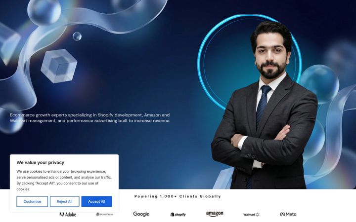 Screenshot of khalidecomsolutions.com