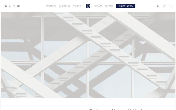 Screenshot of khaniansteel.com