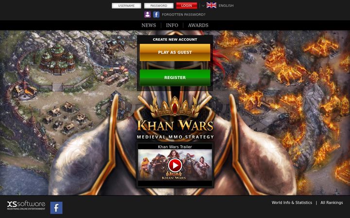 Ekrano kopija khanwars.com