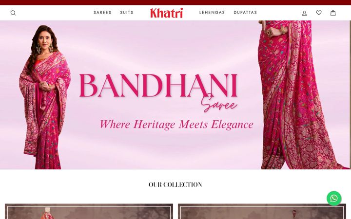 Screenshot of khatrijamnadas.com