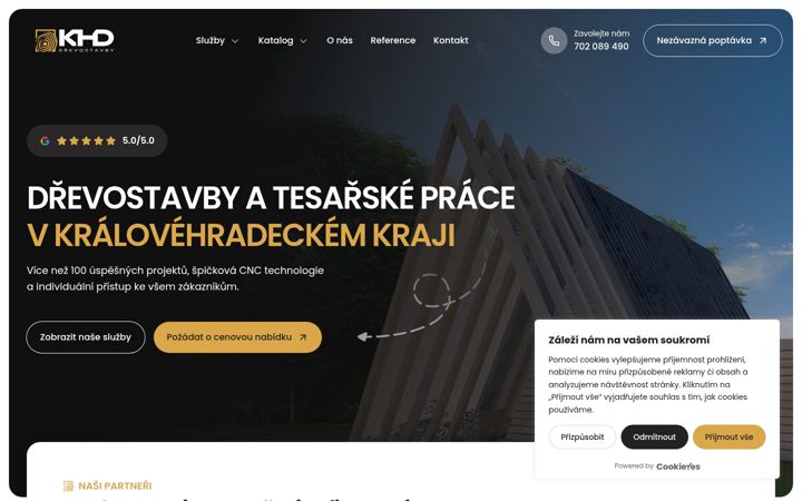 Screenshot of khdcz.cz