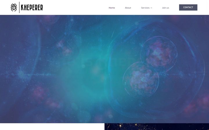 Screenshot of kheperer.it