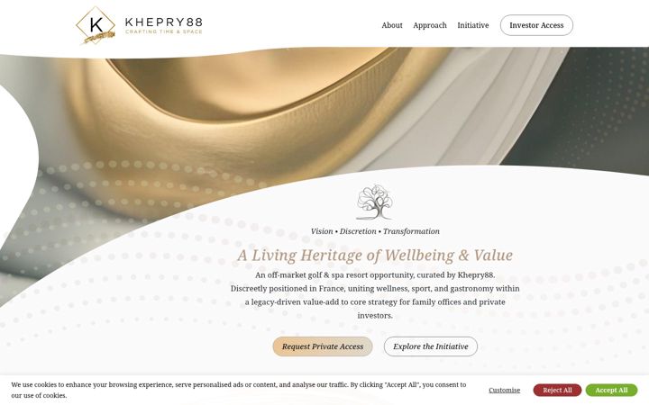 Screenshot of khepry88.com