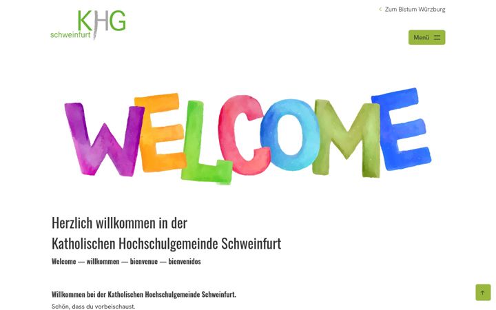 Screenshot of khg-schweinfurt.de
