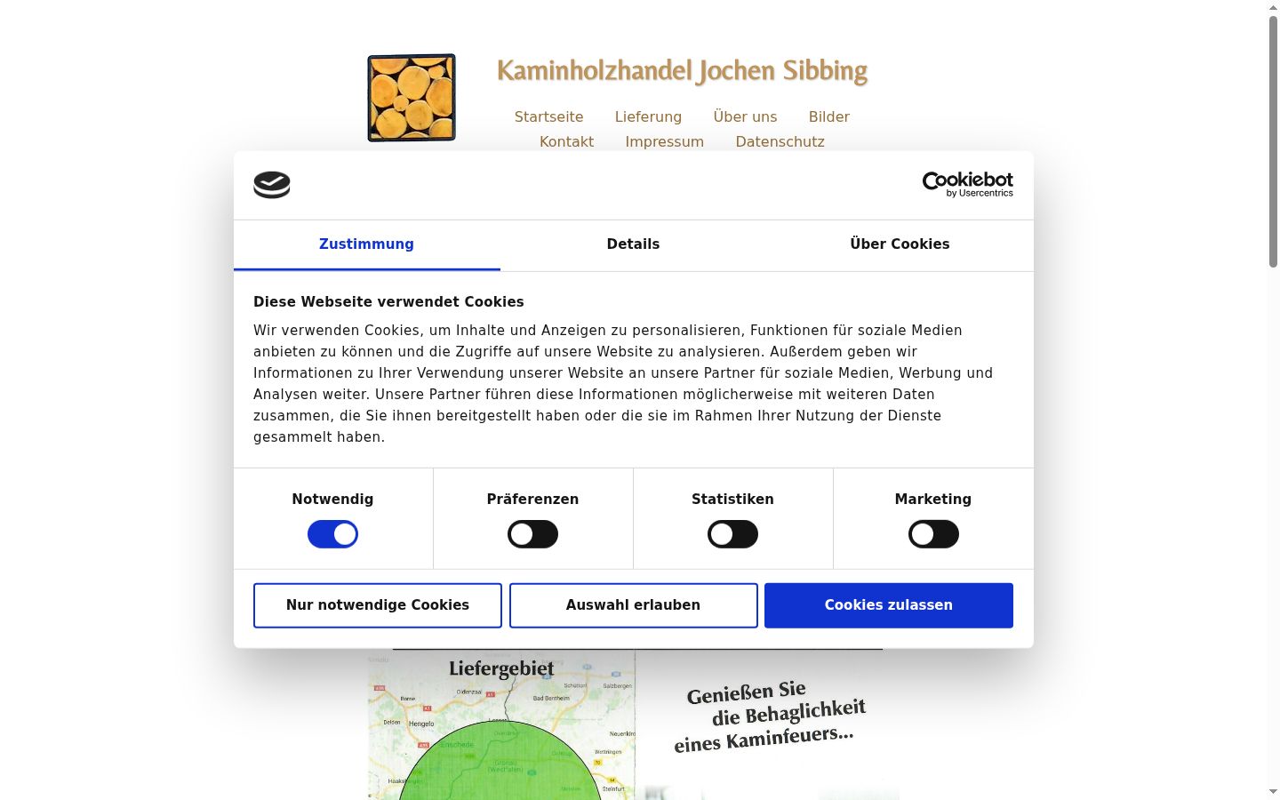 Sutikimo reklamjuostės, rodytos prieš bet kokią sąveiką, ekrano kopija