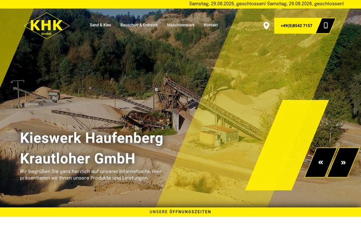 Screenshot of khk-gmbh.de