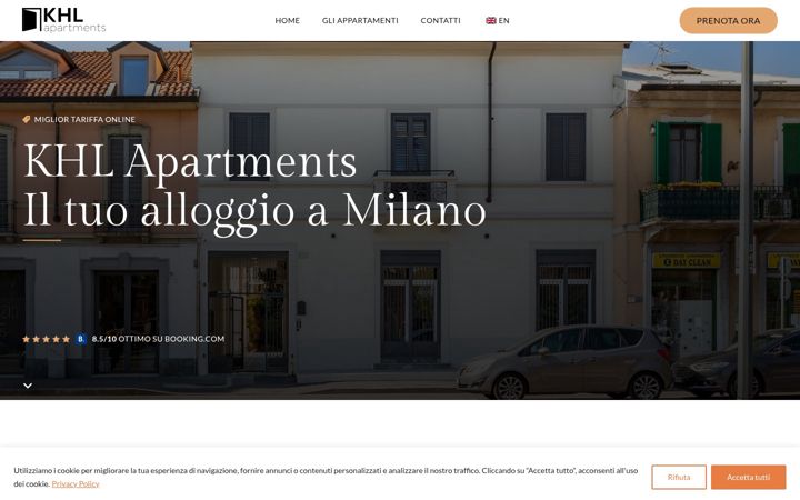Screenshot of khlapartments.com