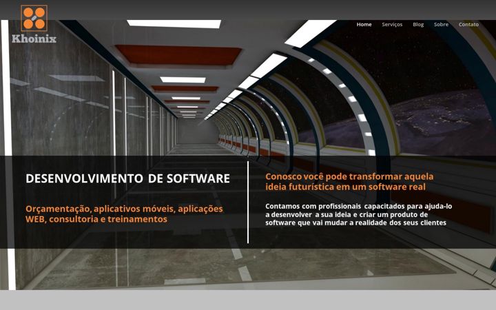 Screenshot of khoinix.com