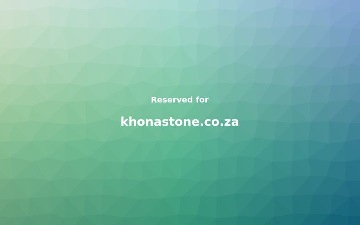 Screenshot of khonastone.co.za