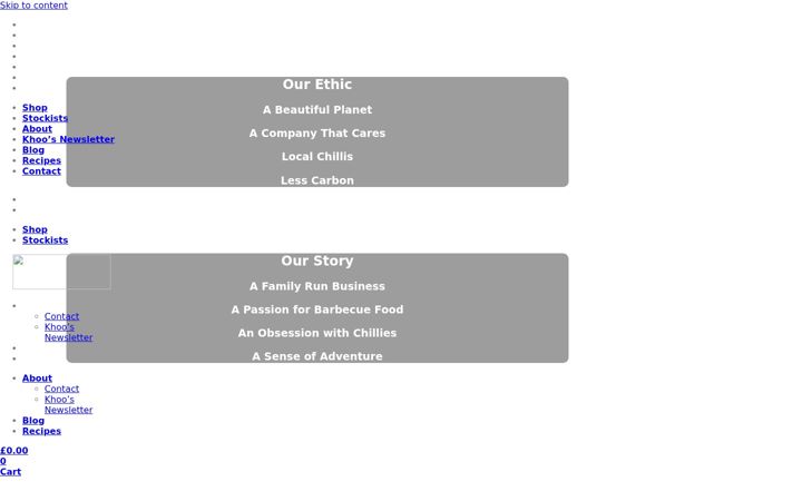 Screenshot of khooshotsauce.co.uk