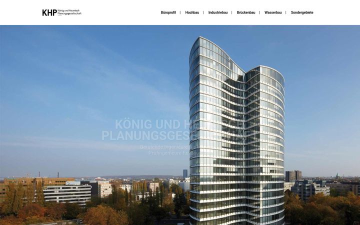 Screenshot of khp-ing.de