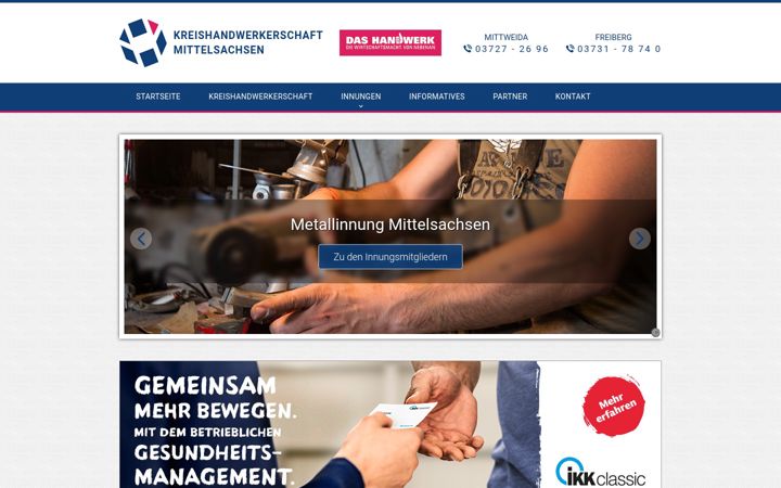 Screenshot of khs-in-mittelsachsen.de