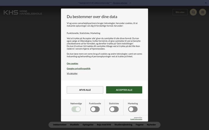 Screenshot of khs.dk