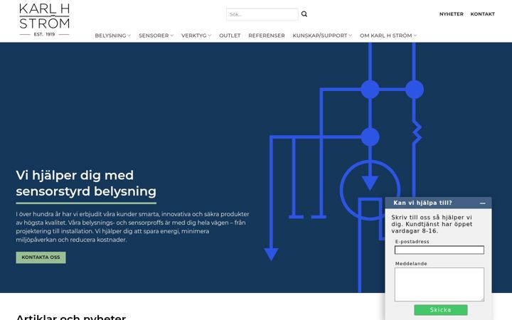 Screenshot of khs.se