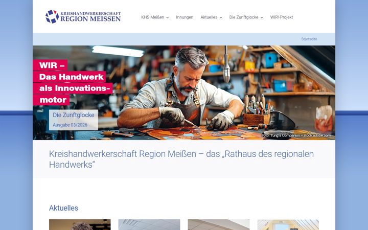 Screenshot of khsmeissen.de