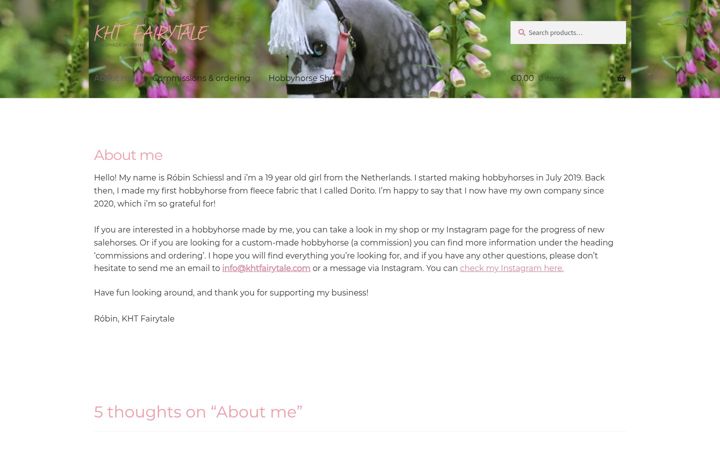 Screenshot of khtfairytale.com