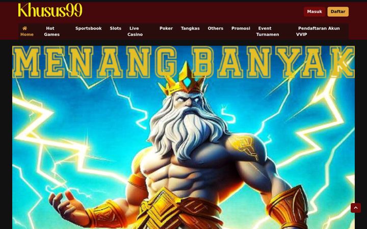 Screenshot of khusus99.org