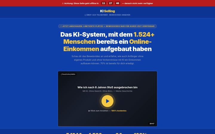 Screenshot of ki-andy.de