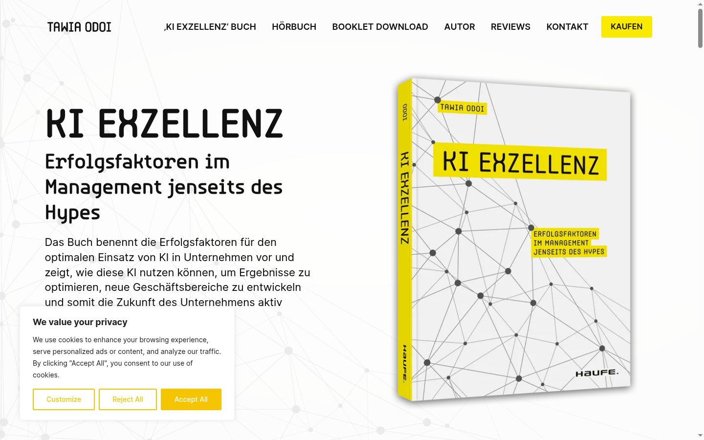 Screenshot tal-banner tal-kunsens muri qabel kwalunkwe interazzjoni
