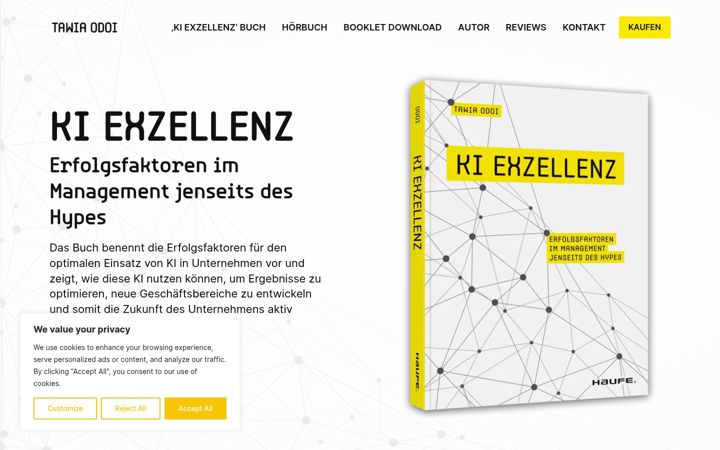 Screenshot of ki-exzellenz.com